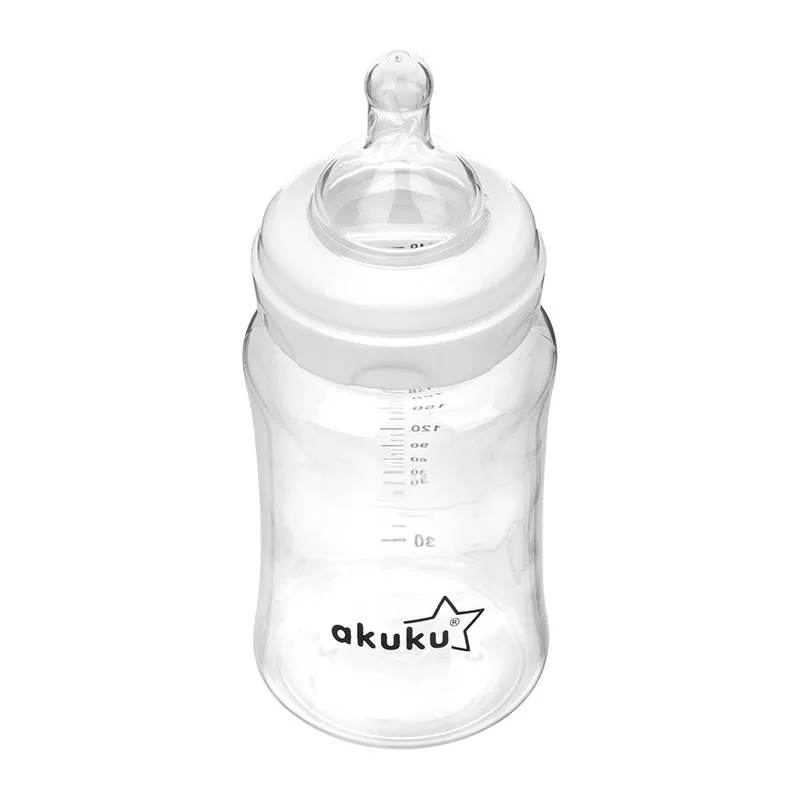 Biberon col large anti-colique 240 ml Blanc - 0m+-2