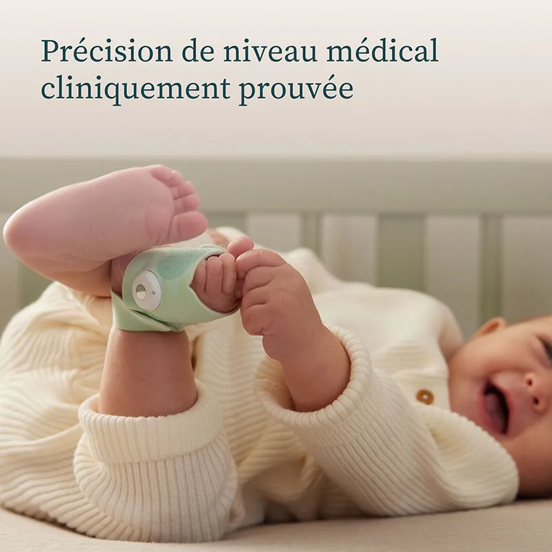 Babyphone Owlet Cam2 + Dream Sock - Menthe-5