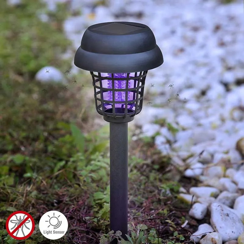 Lampe de jardin solaire Anti-moustiques - Ø9,5x34,5cm-6