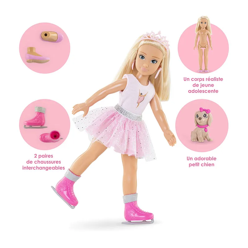 Coffret Corolle Girls Valentine Ballerine 28cm - 4+-4