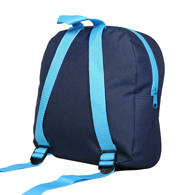 Sac à dos goûter maternelle La Reine Des Neiges Bleu - 24x24cm-6