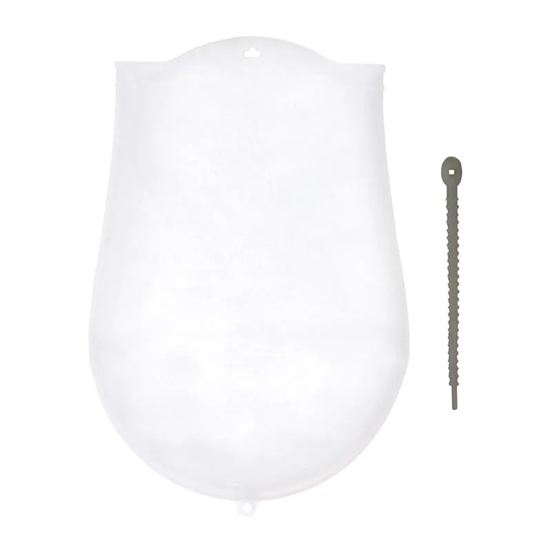 Sac de pétrissage pain Silicone Blanc/Gris - 20.50x31cm-0