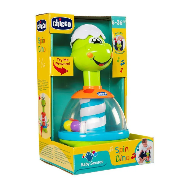 Toupie Spin Dino - 6m+-2