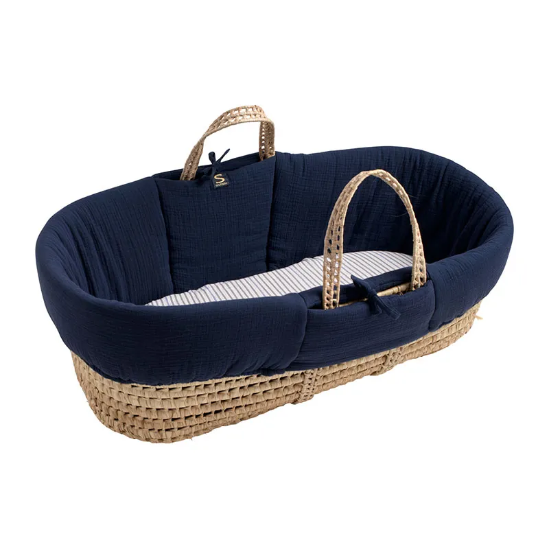 Couffin bébé avec habillage tissu Sailor - 0m+-0