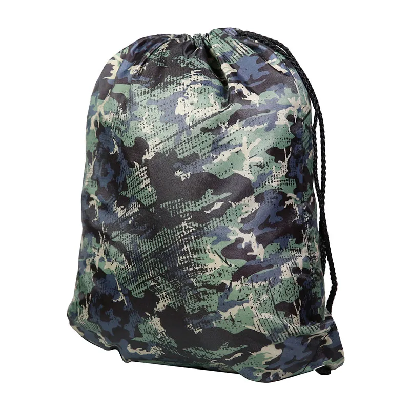 Set sac à dos, sac gym & trousse Bagtrotter Camo Vert - 31x45cm-6