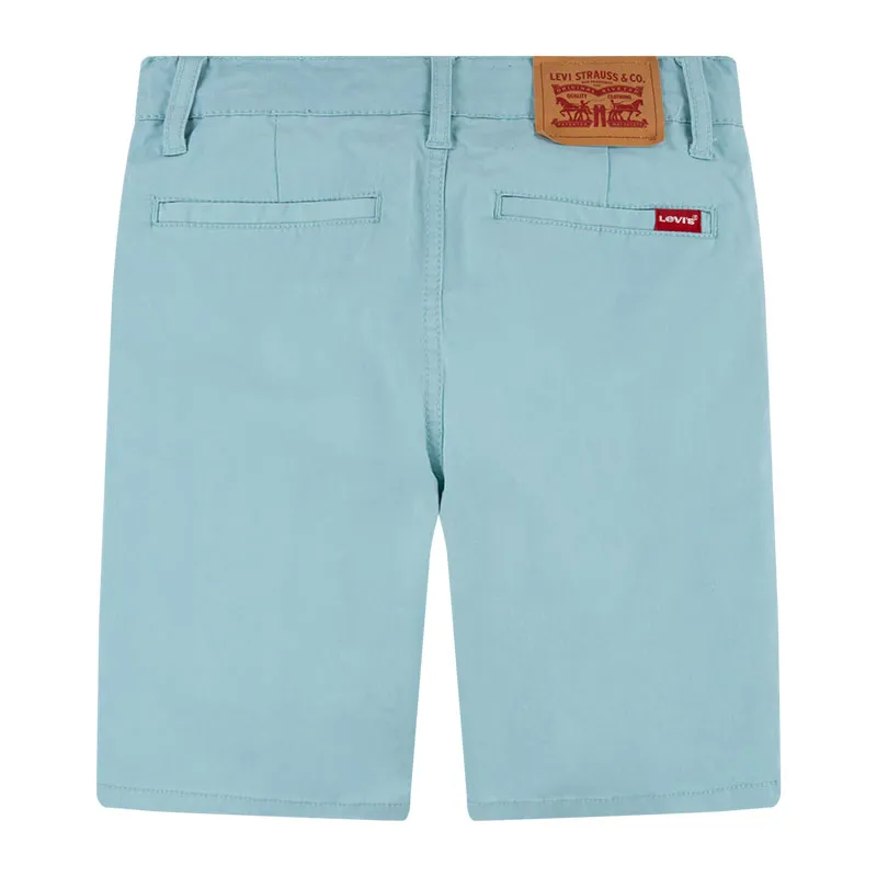Short Chino - Pastel turquoise-1