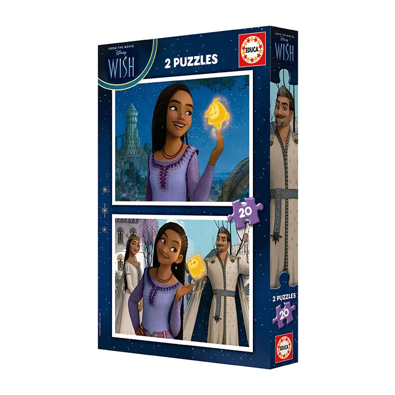 2 Puzzles Wish 2x20pcs - 36m+-3