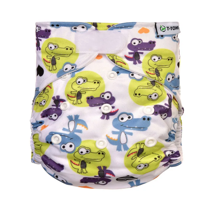 Couche lavable scratch 3-15kg - Crocodile-0