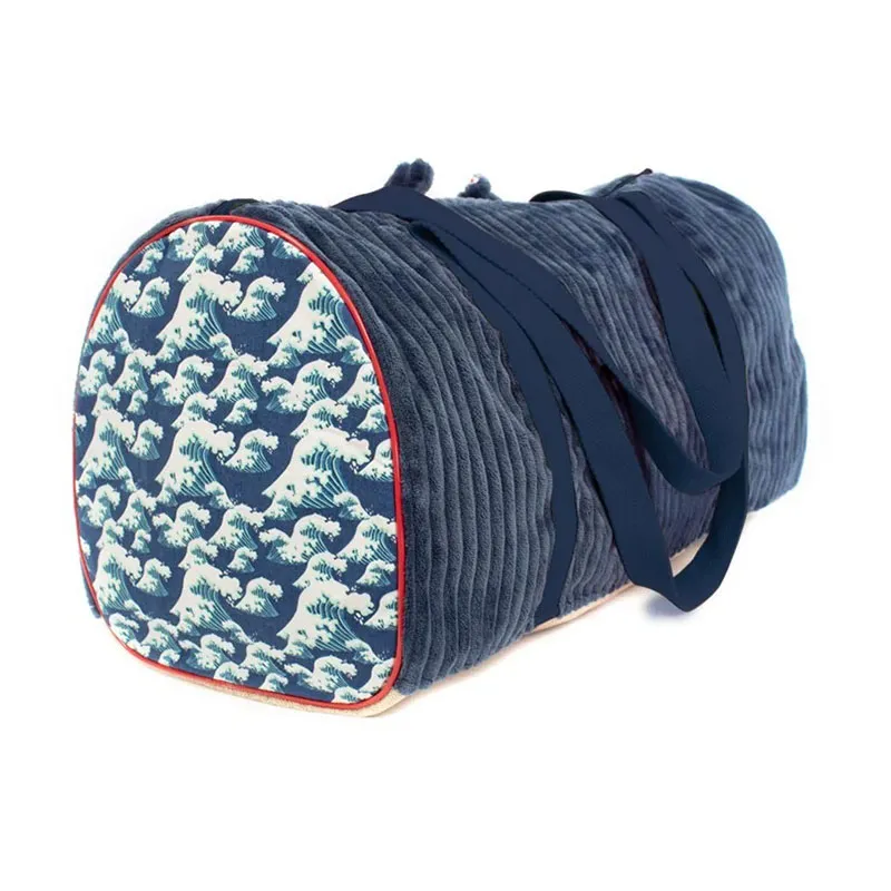 Sac week-end Hippipos l'Hippopotame - 25x48cm-2
