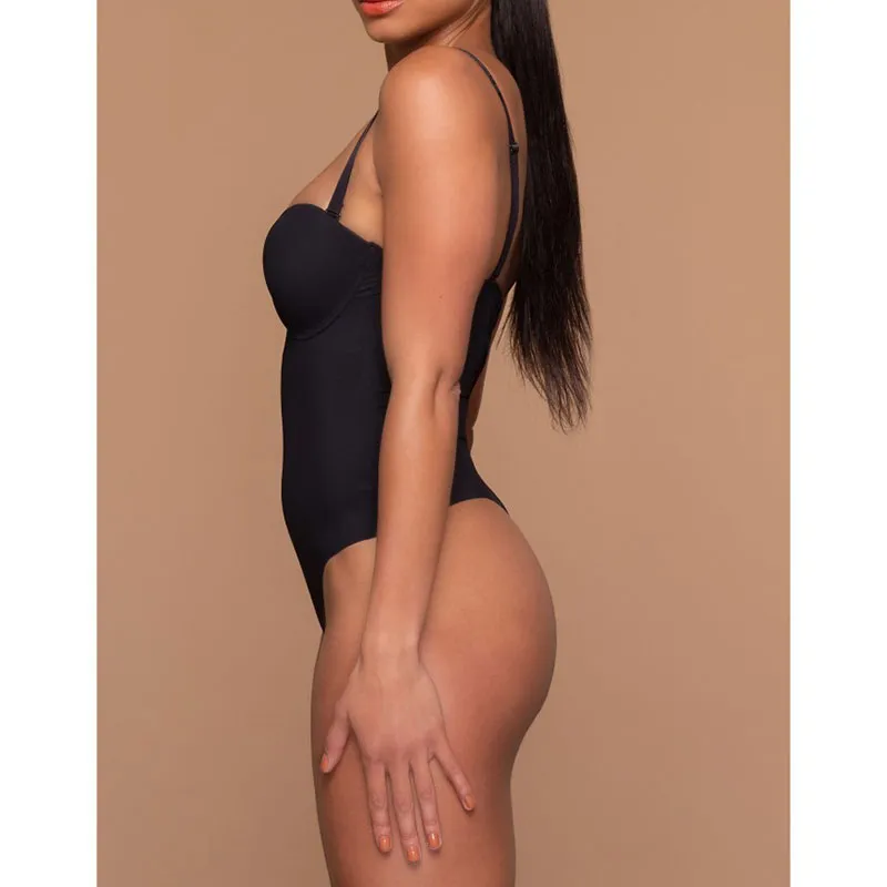 Body gainant rembourré - Noir-4
