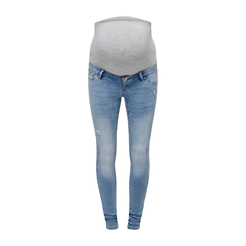 Jean de grossesse Skinny Wauw Only - Bleu denim-2