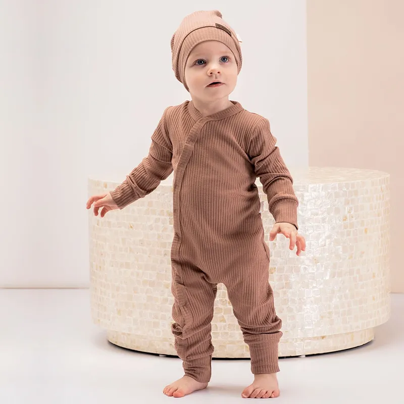 Combinaison ML ouv. Avant Be Happy - Marron-0