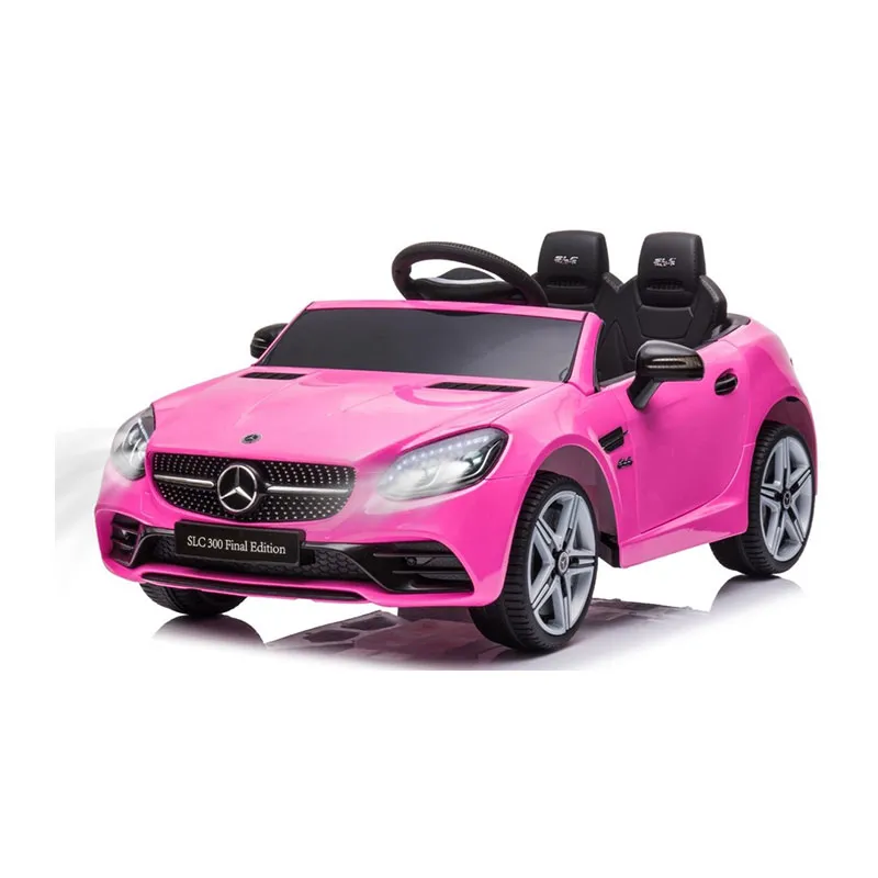 Voiture à batterie Mercedes-Benz SLC Rose - 36m+-0