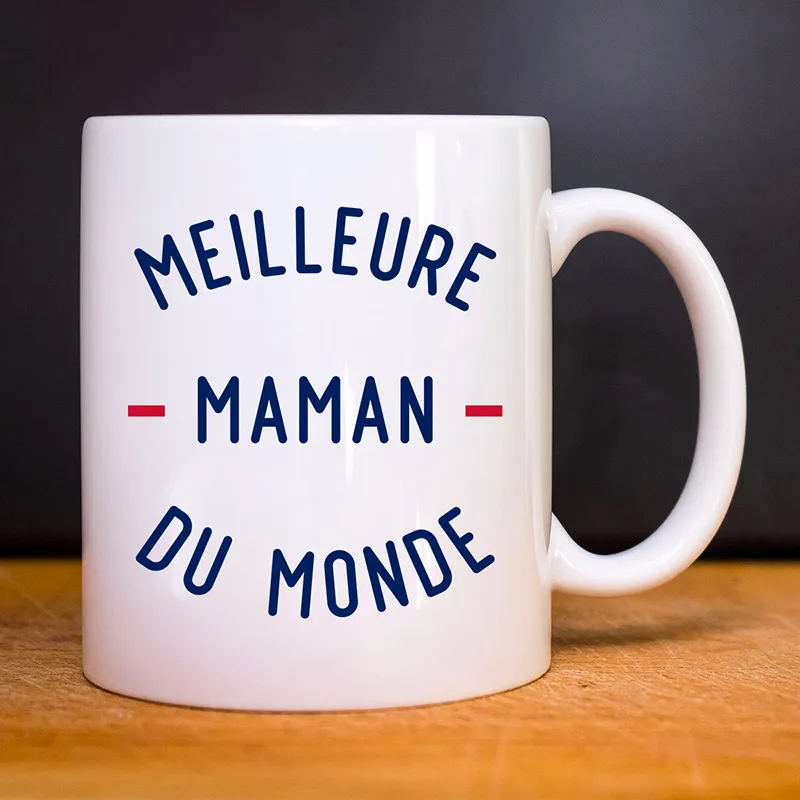 Mug Meilleure Maman Du Monde 2 - Blanc-0