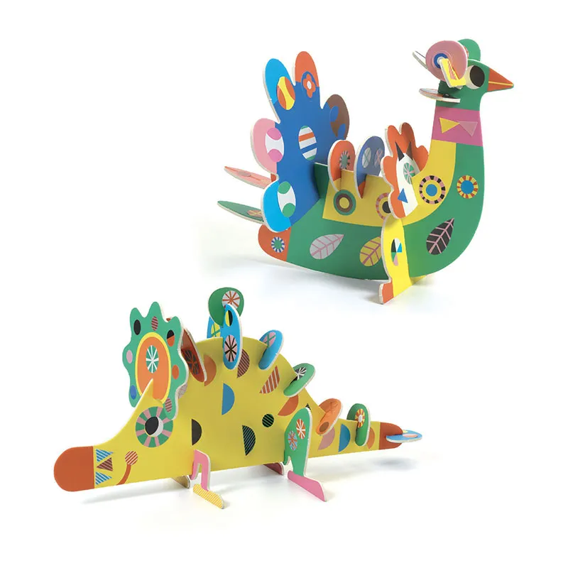 Kit assemblage 4 animaux 3D - 3+-1