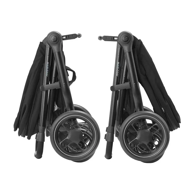 Duo Poussette Compacte Street + Cosi Pebble Pro + Base FamilyFix 3 + Adaptateurs Noir - 0m+ -6