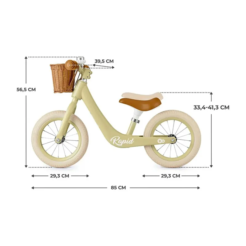 Draisienne Rapid 2 Vert - 24m+-9
