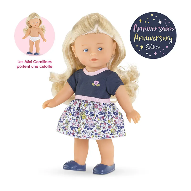 Poupée Mini Corolline Rosy Anniversaire 20cm - 36m+-4