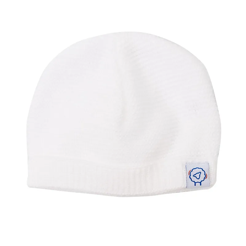 Bonnet à revers court - Blanc-0
