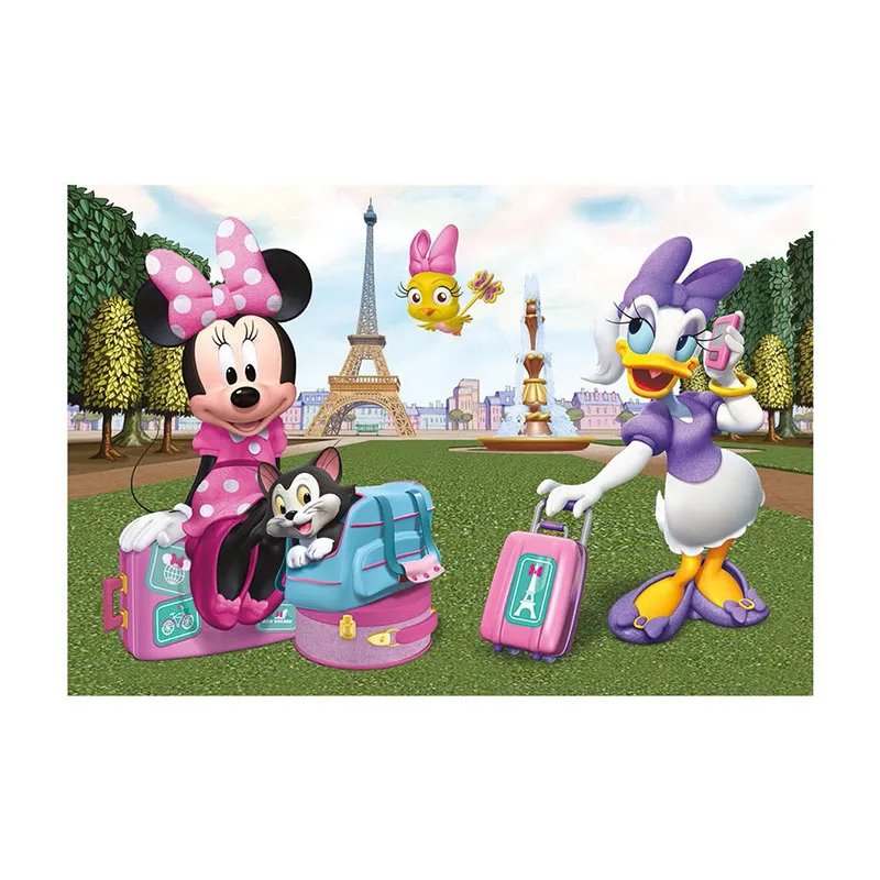 Puzzle 24pcs Minnie à Paris - 4+-1