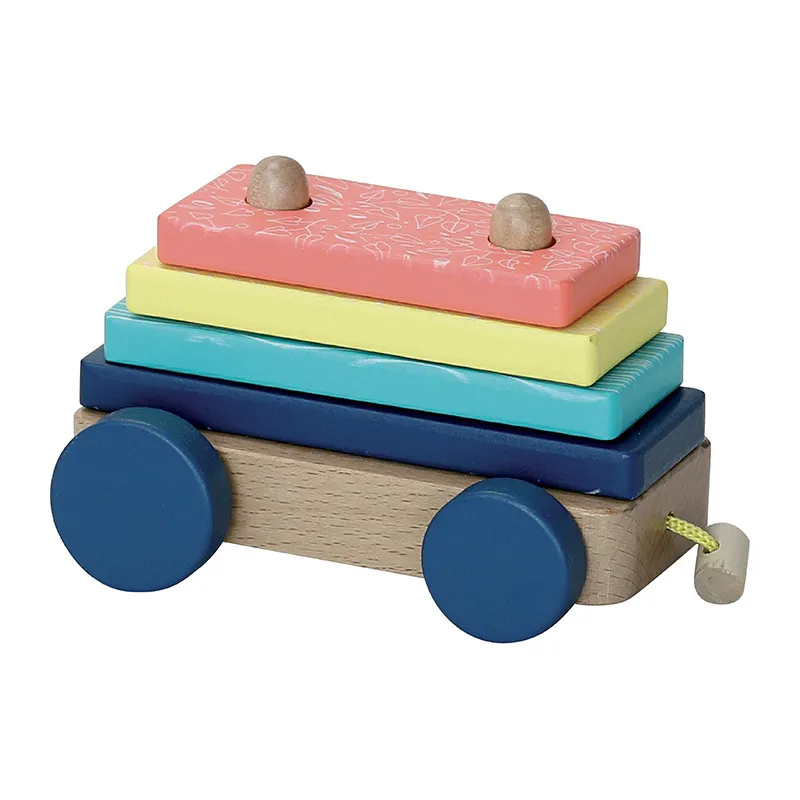 Jeu d'équilibre Train de cubes Sous la canopée - 18m+-3
