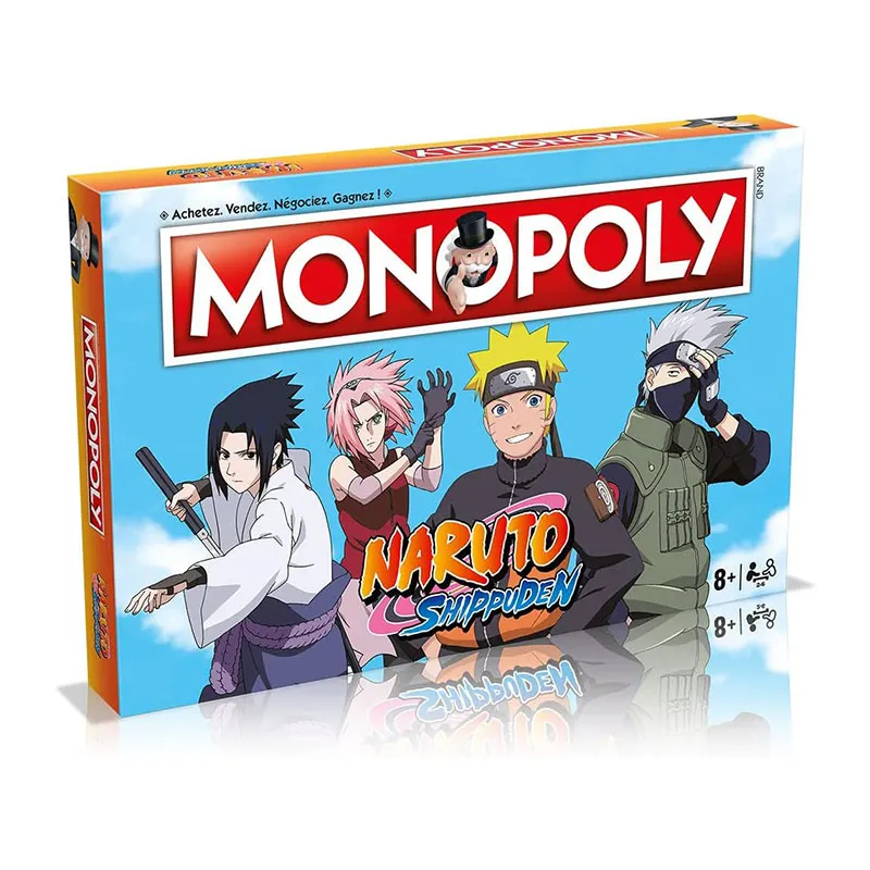 Monopoly Naruto Shippuden - 8+-0