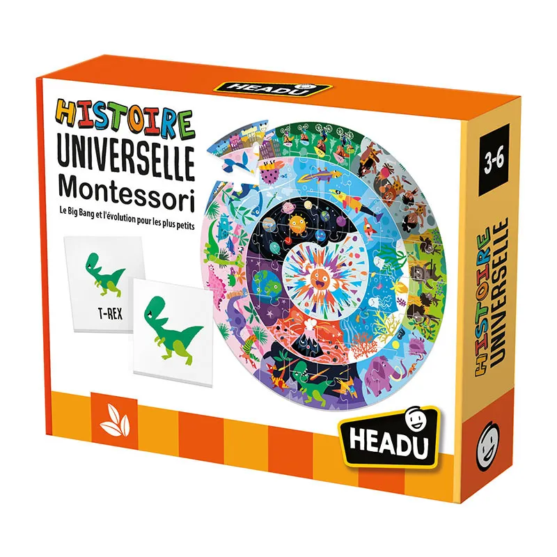 Jeu éducatif Histoire Universelle Montessori 99pcs - 36m+-0