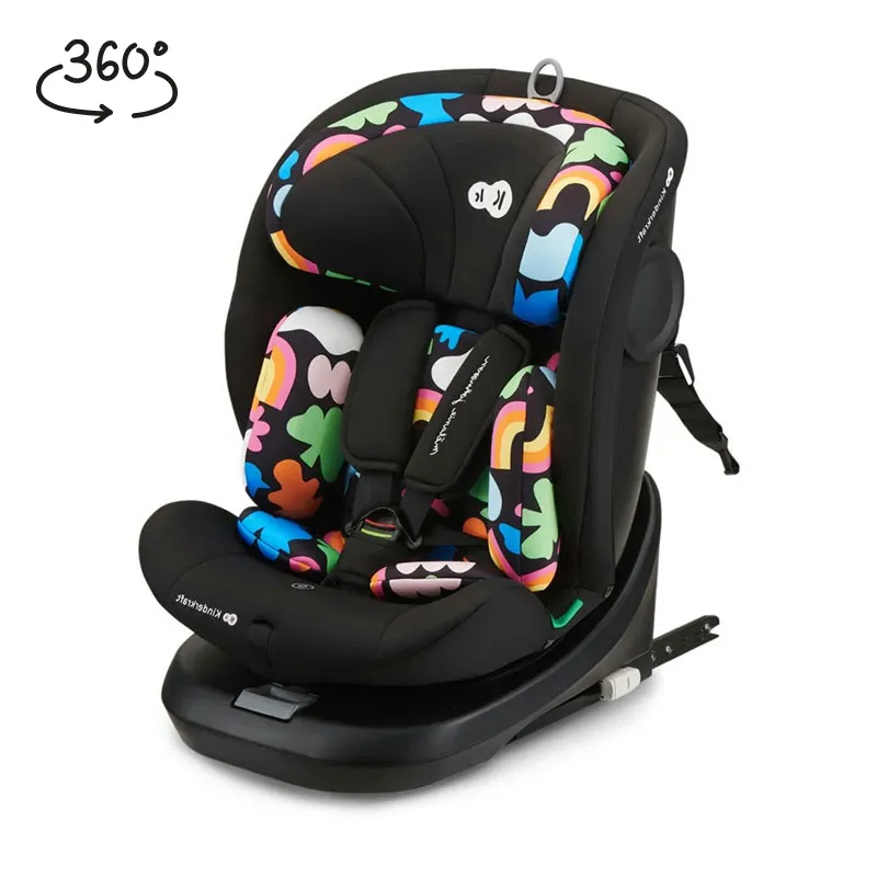 Siège-auto 360° I-Grow i-Size/Isofix 40-150 cm - Happy Shapes-0