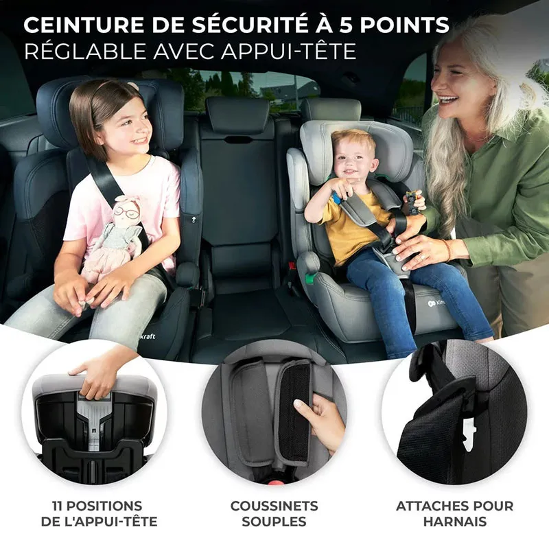 Siège-auto Comfort Up i-Size/Ceinturé 75-150cm - Noir-9