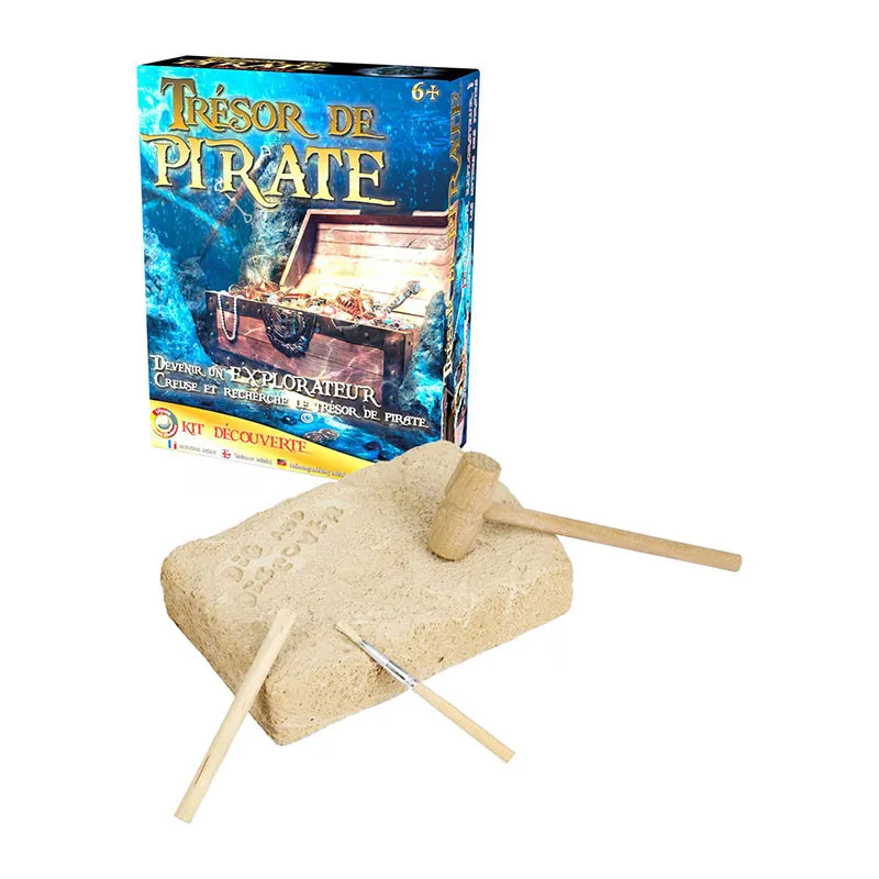 Kit d'archéologie Les Pirates - 6+-0