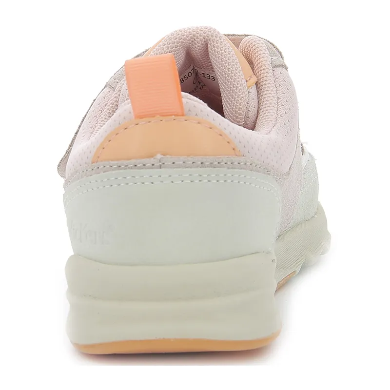 Sneakers basses Kikustom - Rose clair/Beige/Orange-5