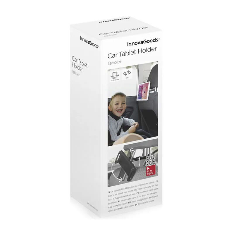 Support de tablette pour voiture Noir - 21x7x12cm-4
