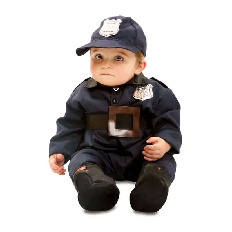 Déguisement Bébé - Policier-0