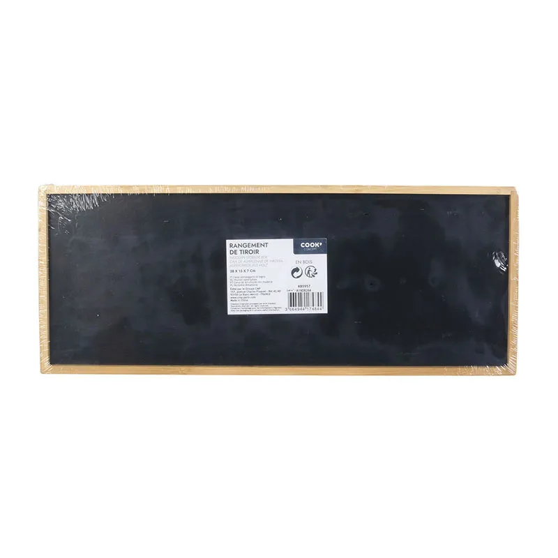 Rangement de tiroir Bois - 38x15x7cm-5