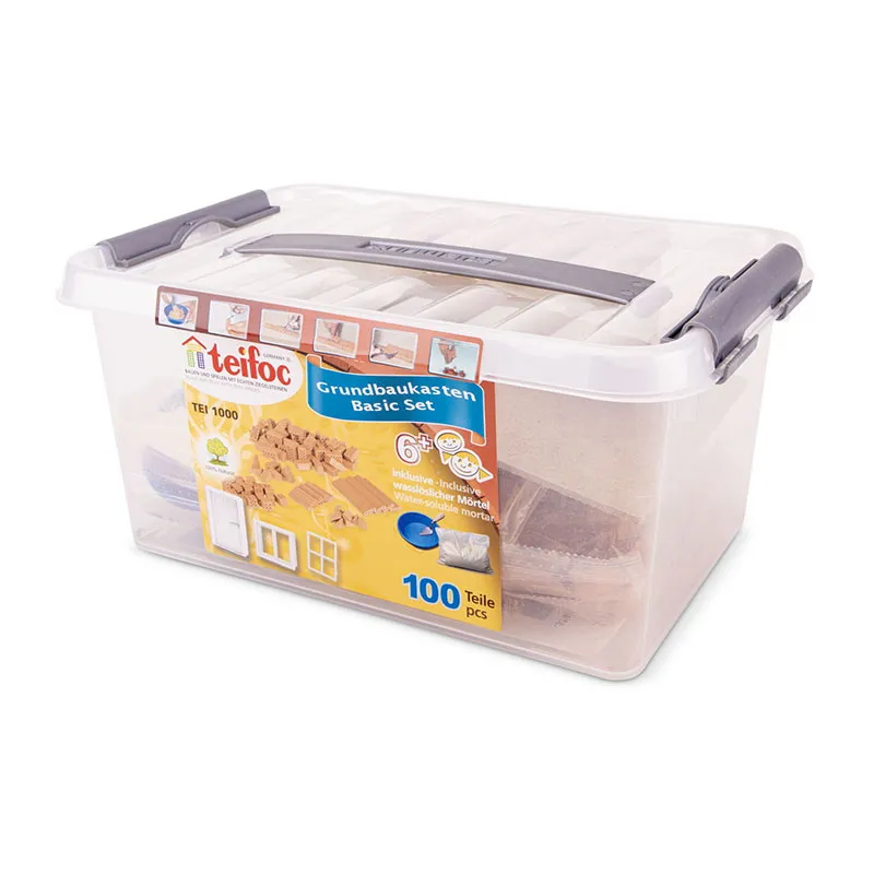 Boite de briques de construction 100pcs - 6+-5