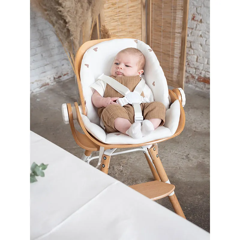 Transat Newborn pour Chaise haute Evolu - Naturel/Blanc -4