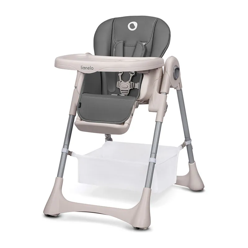 Chaise-haute Zanna Gris Stone - 6m+-0