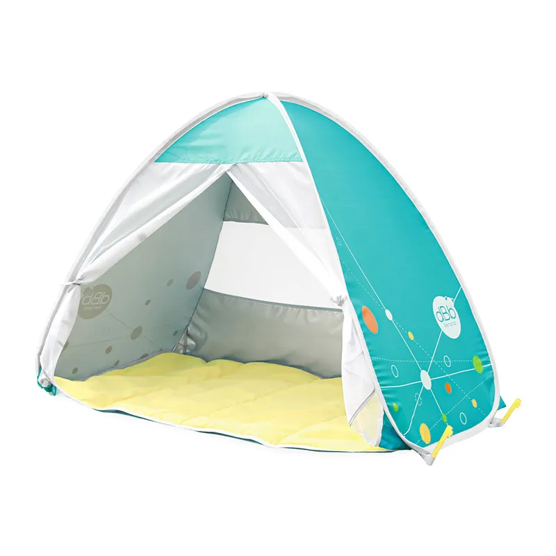 Grande tente Anti-UV Bleu/Jaune - 90x120cm-0