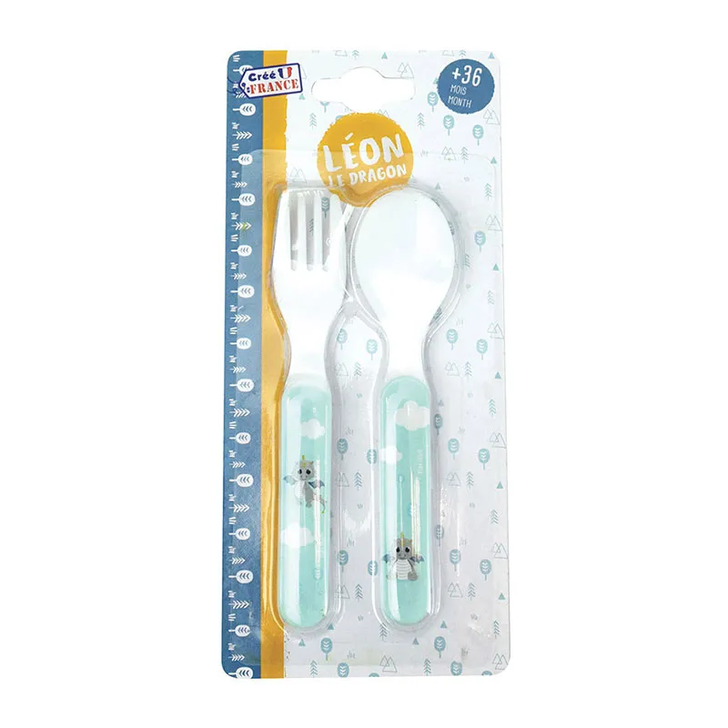 Ensemble repas Léon le dragon - 9pcs-5