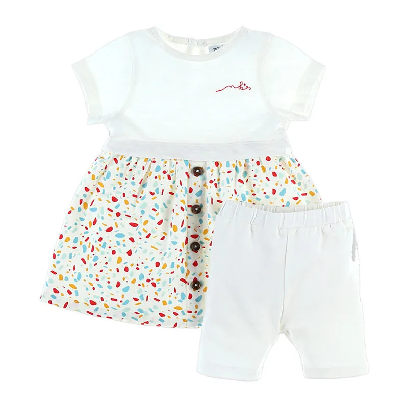 Robe + Legging Cocon - Blanc-1