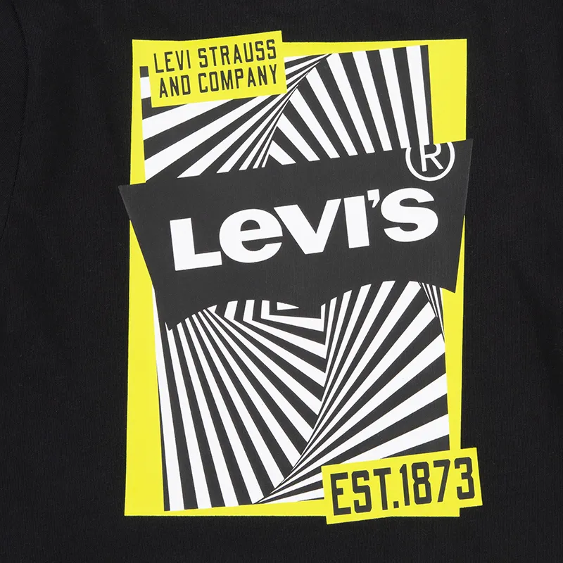 T-shirt Illusion Logo - Noir-4