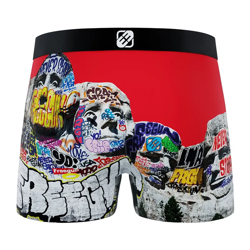 3 Boxers Homme Summer Art - Rose/Jaune/Blanc/Noir-8