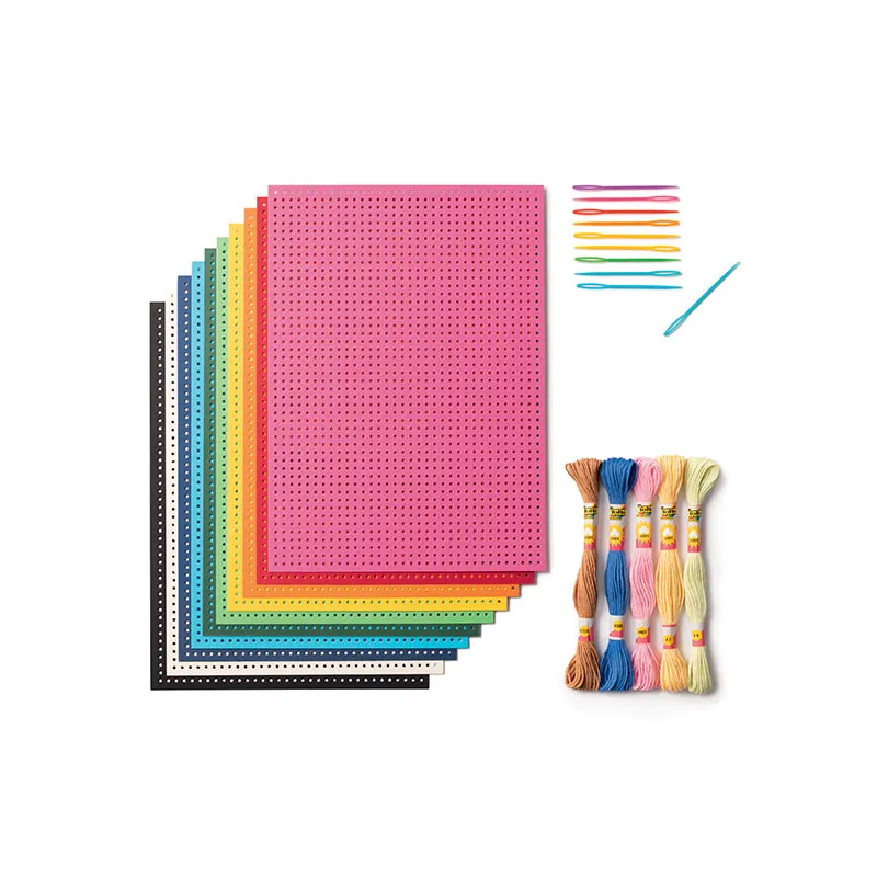 Kit créatif carton à broder - 25pcs.-2