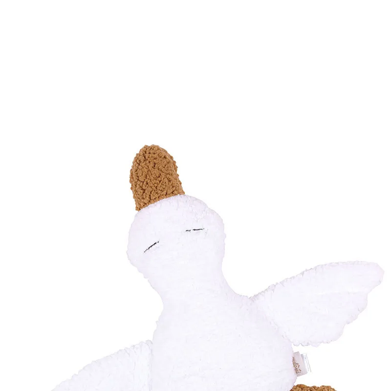Peluche Oie Naturel - 40x27x5cm-1