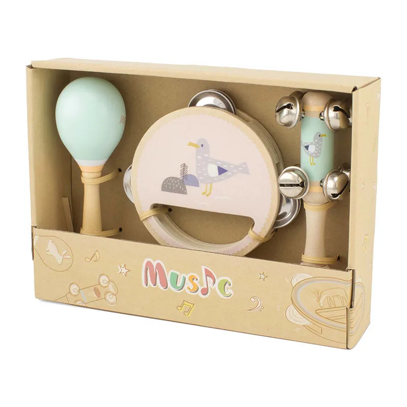 Set musical Mouette 3pcs - 18m+-2