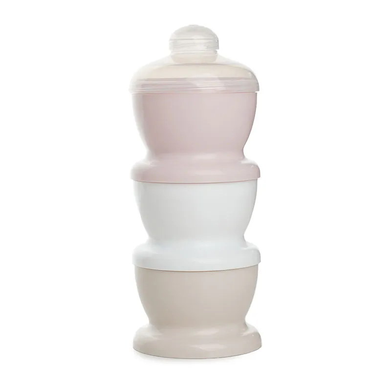 Boite doseuse lait - Rose poudré-0