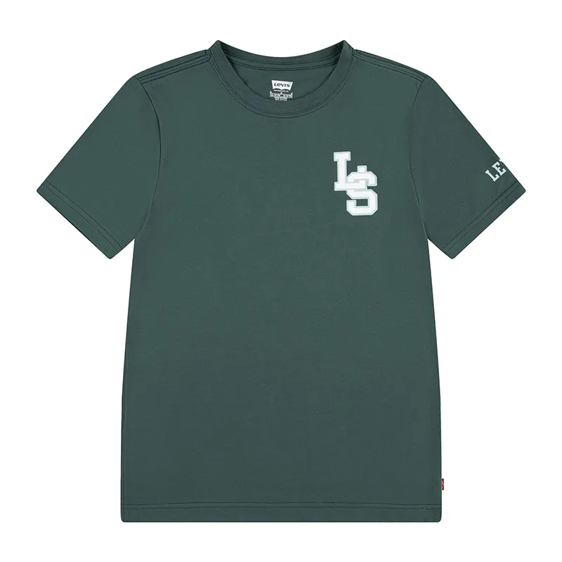 T-shirt MC Enfant Monogram - Bistro Green-0