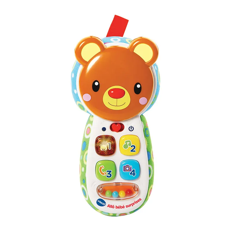 Téléphone Allô bébé surprises Brun - 6m+-0