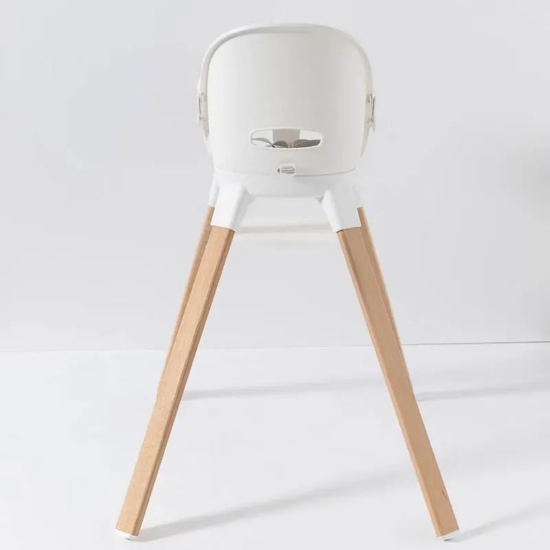 Chaise haute évolutive + Coussin Blanc - 6m+-9
