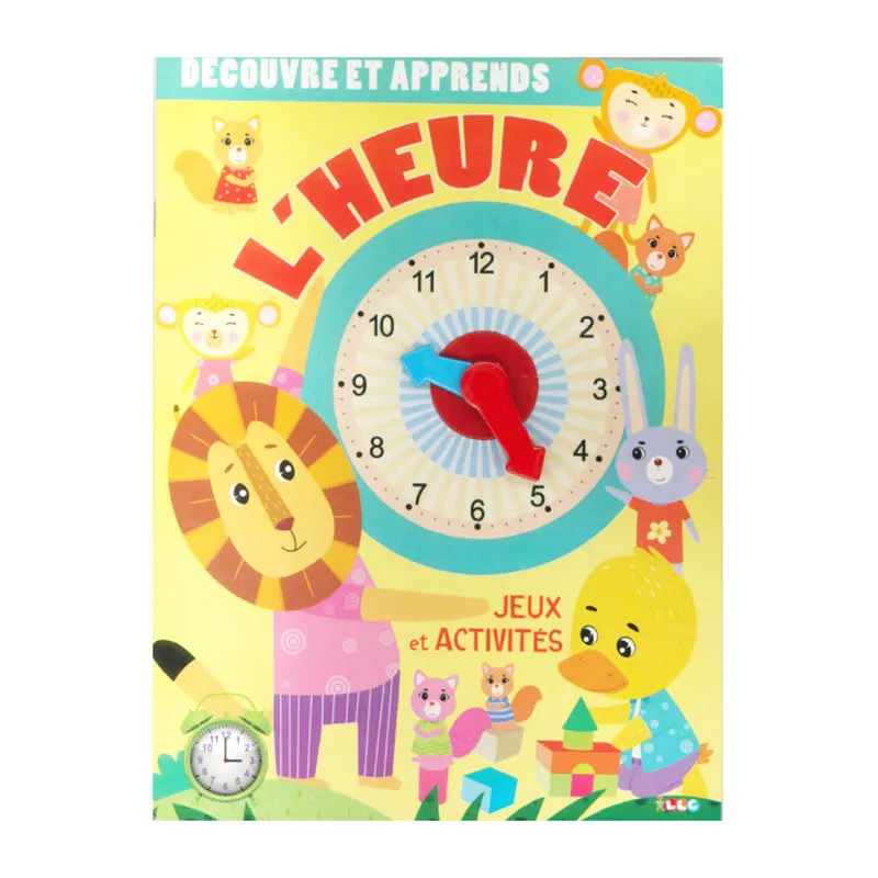 Livres pour apprendre à lire l'heure - 3+-2